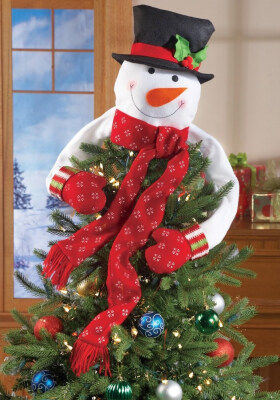 FUNNYBUNNY Christmas Tree Topper Snowman- XmasHolidayWinter Wonderland Party Decoration Ornament Supplies
FUNNYBUNNY Christmas Tree Topper Snowman- XmasHolidayWinter Wonderland Party Decoration Ornament Supplies