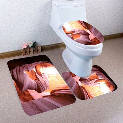 Toponeto 3PCS Christmas Bathroom Non-Slip Pedestal Rug Lid Toilet Cover Bath Mat Set
Toponeto 3PCS Christmas Bathroom Non-Slip Pedestal Rug Lid Toilet Cover Bath Mat Set