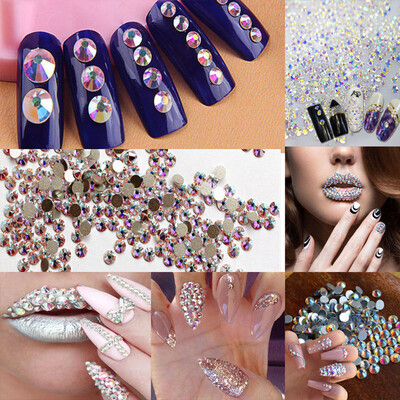 Toponeto 1440pcs Pcs Nail Art Rhinestones Glitter Diamond Gems 3D Tips DIY Decoration
Toponeto 1440pcs Pcs Nail Art Rhinestones Glitter Diamond Gems 3D Tips DIY Decoration