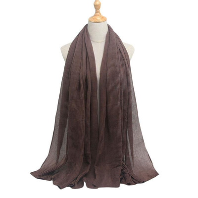Women Solid Pleated Scarf Hijabs Oversized Large Muslim Middle East Islam Long Scarves Shawls
Women Solid Pleated Scarf Hijabs Oversized Large Muslim Middle East Islam Long Scarves Shawls