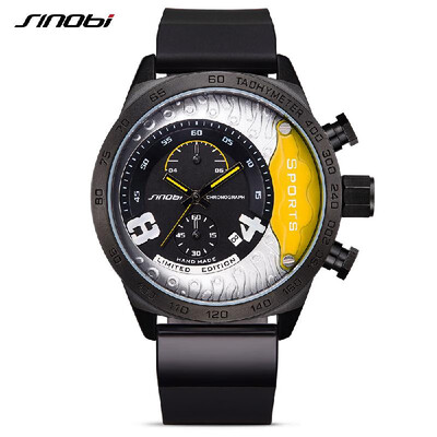 SINOBI 3ATM Water-resistant Sport Watch Quartz Watch Men Wristwatches Male Relogio Musculino Calendar Chronograph
SINOBI 3ATM Water-resistant Sport Watch Quartz Watch Men Wristwatches Male Relogio Musculino Calendar Chronograph