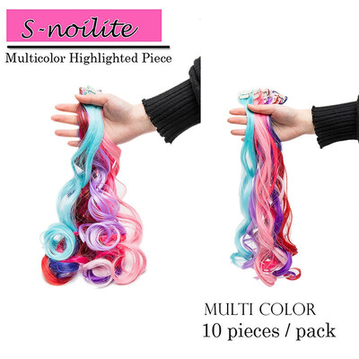 Colored Party Highlights Straight Hair Clip Extensions Heat-Resistant Synthetic Hair Extensions in Multiple Colors
Colored Party Highlights Straight Hair Clip Extensions Heat-Resistant Synthetic Hair Extensions in Multiple Colors