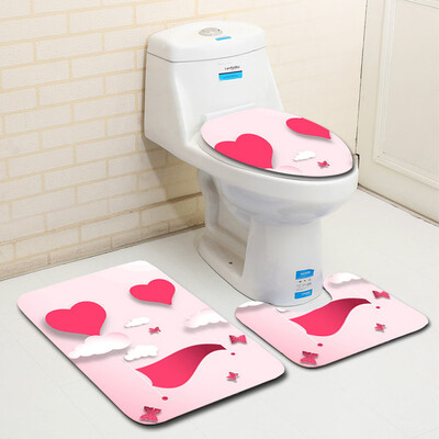 〖Follure〗3PCS Valentines Day Pattern Non Slip Toilet Seat Cover Rug Bathroom Set Decor
〖Follure〗3PCS Valentines Day Pattern Non Slip Toilet Seat Cover Rug Bathroom Set Decor