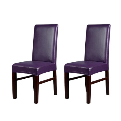 2pcs One-piece PU Leather Stretchable Dining Chair Back Seat Covers Waterproof Oilproof Dustproof Ceremony Chair Slipcovers Protec
2pcs One-piece PU Leather Stretchable Dining Chair Back Seat Covers Waterproof Oilproof Dustproof Ceremony Chair Slipcovers Protec