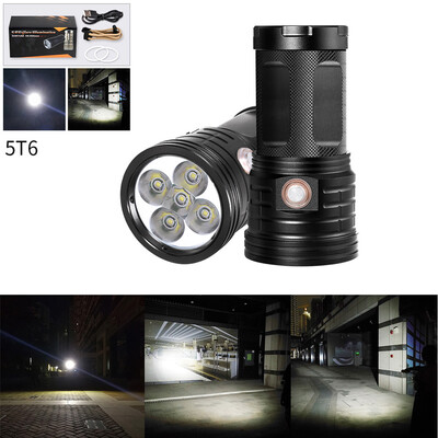 Saidsome Outdoor 5X T6 LED 3 Modes Flashlight Pro LED Flashlight Torch Lamp 18650 flashlight lamp
Saidsome Outdoor 5X T6 LED 3 Modes Flashlight Pro LED Flashlight Torch Lamp 18650 flashlight lamp
