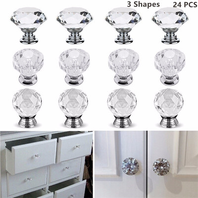8121624 PCS New High Quanlity Mini Crystal Handle Crystal Cupboard Drawer Pull Handle Used for Cabinet&Drawer
8121624 PCS New High Quanlity Mini Crystal Handle Crystal Cupboard Drawer Pull Handle Used for Cabinet&Drawer