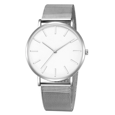 Gobestart Fashion Quartz Watch Women Men Mesh Stainless Steel Quality Casual Wrist Watch
Gobestart Fashion Quartz Watch Women Men Mesh Stainless Steel Quality Casual Wrist Watch