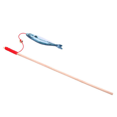 Wood Tease Rod Cat Sticks Plush Stuffed Artificial Fish Pet Cats Toy Kitten Catnip Bell Teaser Interactive Funning Trainning Toy
Wood Tease Rod Cat Sticks Plush Stuffed Artificial Fish Pet Cats Toy Kitten Catnip Bell Teaser Interactive Funning Trainning Toy