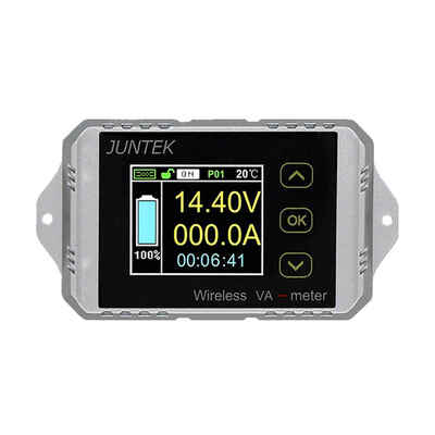 DC 120V 50A Wireless Battery Coulometer Capacity Voltage Current Power Meter KWH Tester Energy Meter Monitor
DC 120V 50A Wireless Battery Coulometer Capacity Voltage Current Power Meter KWH Tester Energy Meter Monitor