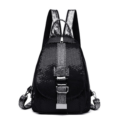 Small backpack female Korean fashion sequins small backpack female portable travel bag chest bag
Small backpack female Korean fashion sequins small backpack female portable travel bag chest bag