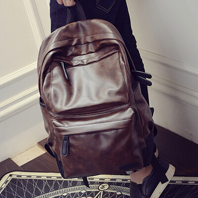 Recreational Shoulder Bag Mens Backpack Korean Edition College Students Backpack Mens Travel Computer Mens Bag PU Fashion Cort
Recreational Shoulder Bag Mens Backpack Korean Edition College Students Backpack Mens Travel Computer Mens Bag PU Fashion Cort
