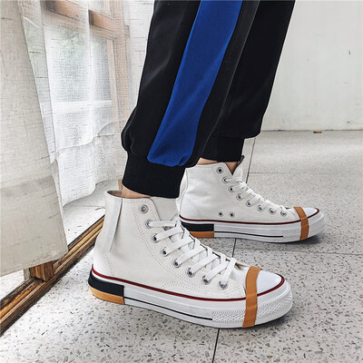 Spiritual society guy shoes male Korean version of the trend of youth port wind canvas casual wild shoes in the tide shoes
Spiritual society guy shoes male Korean version of the trend of youth port wind canvas casual wild shoes in the tide shoes