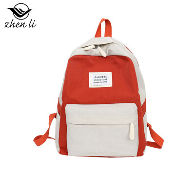 Supply summer bag female new wild Japanese style color contrast color backpack trend shoulder bag
Supply summer bag female new wild Japanese style color contrast color backpack trend shoulder bag
