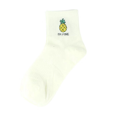 Women Casual Harajuku Cartoon Fruit Print Breathable Moisture Wicking Deodorant Elastic Athletic Work Socks
Women Casual Harajuku Cartoon Fruit Print Breathable Moisture Wicking Deodorant Elastic Athletic Work Socks