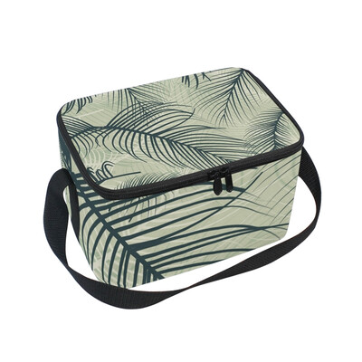 ALAZA Lunch Box Insulated Lunch Bag Large Cooler Tote Bag Green Leaf Pattern for Men Women Girls Boys
ALAZA Lunch Box Insulated Lunch Bag Large Cooler Tote Bag Green Leaf Pattern for Men Women Girls Boys