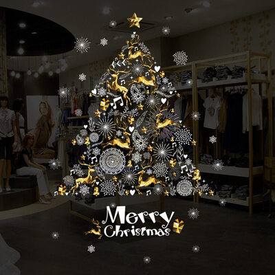 Merry Christmas Vinyl Art Christmas Tree Home Window Store Wall Stickers Decal Christmas Decor
Merry Christmas Vinyl Art Christmas Tree Home Window Store Wall Stickers Decal Christmas Decor