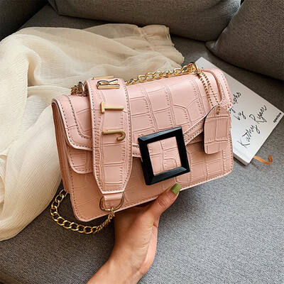 Ins texture Korean version fashion chain womens bag 2019 new bag leisure small square bag single shoulder oblique satchel bag
Ins texture Korean version fashion chain womens bag 2019 new bag leisure small square bag single shoulder oblique satchel bag