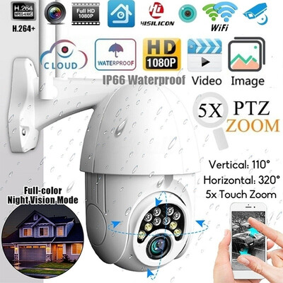 NEW IP Camera with Onvif WiFi 2MP 1080P Wireless Speed Dome CCTV IR Outdoor NetCam Security Surveillance
NEW IP Camera with Onvif WiFi 2MP 1080P Wireless Speed Dome CCTV IR Outdoor NetCam Security Surveillance