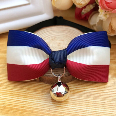 British Style Adjustable Pet Bow Tie With Bell Necktie Collar For Cat Puppy Dog
British Style Adjustable Pet Bow Tie With Bell Necktie Collar For Cat Puppy Dog