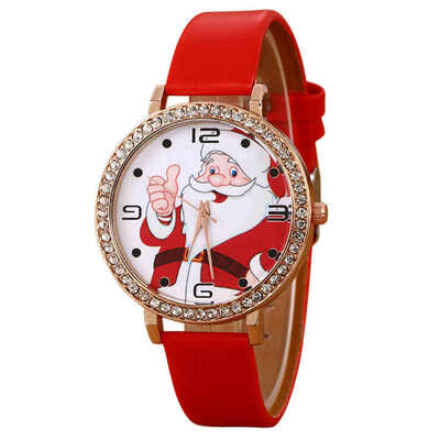 Womens Watches Best Sellers High Quality Santa Claus Pattern Watch Romain Horloge Cadeau Montre Femme Acier Inoxydable
Womens Watches Best Sellers High Quality Santa Claus Pattern Watch Romain Horloge Cadeau Montre Femme Acier Inoxydable