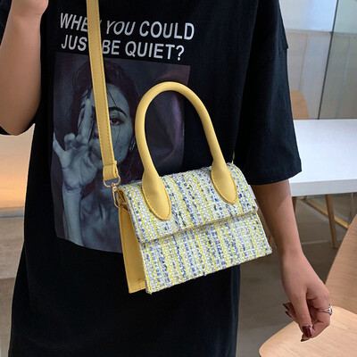 Senior sense handbag 2019 new fashion woolen handbags foreign girl Messenger bag wild ins shoulder bag
Senior sense handbag 2019 new fashion woolen handbags foreign girl Messenger bag wild ins shoulder bag