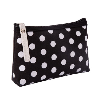 Gobestart Polka Dot Fabric Zipper Purse Multi-function Canvas Card Package Key Bag Mobile
Gobestart Polka Dot Fabric Zipper Purse Multi-function Canvas Card Package Key Bag Mobile