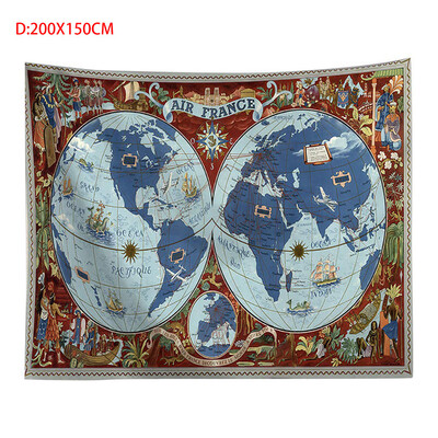 Toponeto Vintage World Map Wall Tapestries Hanging Hippie Tapestry Bedspread Yoga Mat New
Toponeto Vintage World Map Wall Tapestries Hanging Hippie Tapestry Bedspread Yoga Mat New