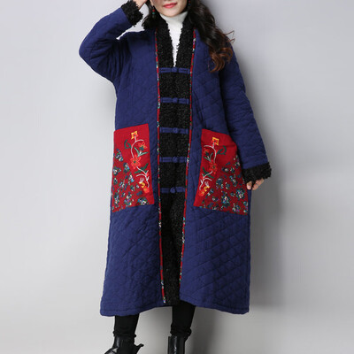 Toponeto Women Winter Coat Folk-Custom Cotton-Padded Lamb Cashmere Easy Cotton Jacket
Toponeto Women Winter Coat Folk-Custom Cotton-Padded Lamb Cashmere Easy Cotton Jacket
