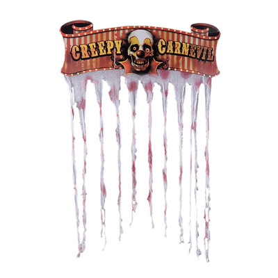 Bloody Doorway Curtain Decorative Creepy Cloth Haunted House Horror Decoration Halloween Theme Party Supplies
Bloody Doorway Curtain Decorative Creepy Cloth Haunted House Horror Decoration Halloween Theme Party Supplies