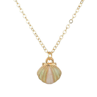 New Multicolor Shell Pearl Pendant Simple Exquisite Sweet Girl Fashion Jewelry Summer Gift Clothing Accessories Gold Necklace
New Multicolor Shell Pearl Pendant Simple Exquisite Sweet Girl Fashion Jewelry Summer Gift Clothing Accessories Gold Necklace