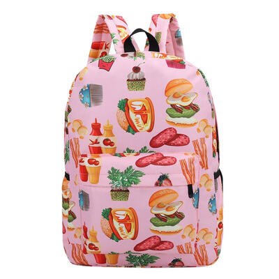 3D Hamburger Print Women Travel School Bags Girls Canvas Creative Backpacks
3D Hamburger Print Women Travel School Bags Girls Canvas Creative Backpacks
