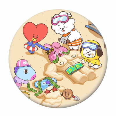 BTS Badge Round BTS Badge Clip Cartoon Pin Badge Decorative for Clothing Bags Caps
BTS Badge Round BTS Badge Clip Cartoon Pin Badge Decorative for Clothing Bags Caps