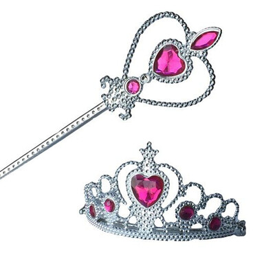 2 Piece Kids Frozen Princess Inspired Accessories Girls Crown Hair Hoop Magical Wand Set
2 Piece Kids Frozen Princess Inspired Accessories Girls Crown Hair Hoop Magical Wand Set