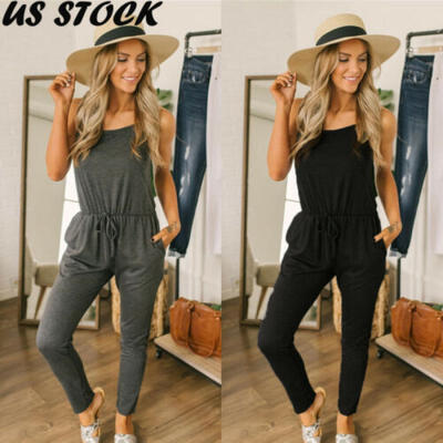 US Women Ladies Clubwear Summer Playsuit Bodycon Party Jumpsuit Romper Trousers
US Women Ladies Clubwear Summer Playsuit Bodycon Party Jumpsuit Romper Trousers