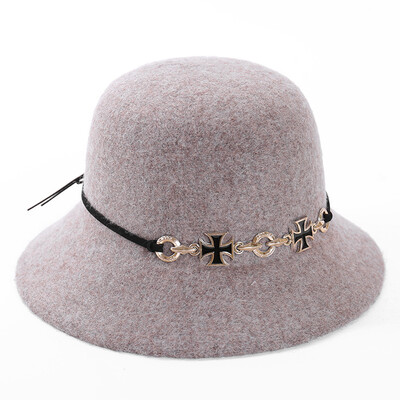 Early spring new wool basin hat wool hat bowler hat ladies England cross felt fisherman hat
Early spring new wool basin hat wool hat bowler hat ladies England cross felt fisherman hat