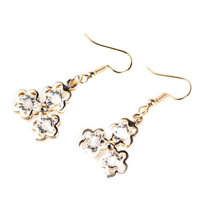 New Fashion Crystal Earrings With 3 Little Stars Zircon Earrings For Women Jewelry Gifts
New Fashion Crystal Earrings With 3 Little Stars Zircon Earrings For Women Jewelry Gifts