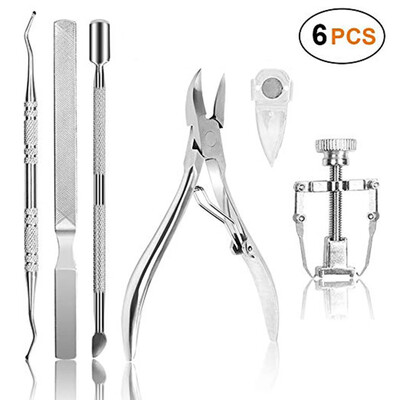 〖Follure〗6Pcs Ingrown Toenail Tools Kit Premium Nail Treatment Foot ToolProfessional Pedicure Tools
〖Follure〗6Pcs Ingrown Toenail Tools Kit Premium Nail Treatment Foot ToolProfessional Pedicure Tools
