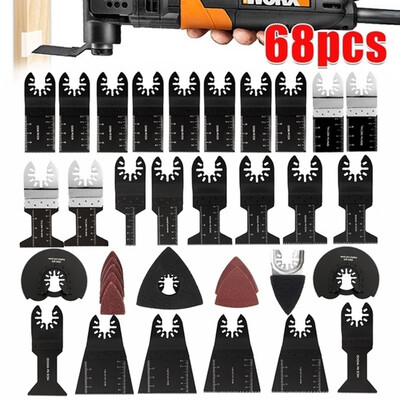68 Pcs for Fein Multimaster Dewalt Makita Bosch Oscillating Saw Blades Multimaster Rotary Tool Bit Saw Blades
68 Pcs for Fein Multimaster Dewalt Makita Bosch Oscillating Saw Blades Multimaster Rotary Tool Bit Saw Blades