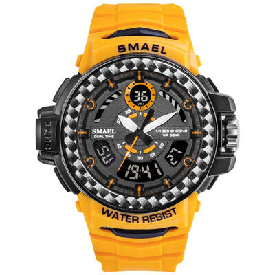 SMAEL 8014 Multifunctional Sport Wristwatches Waterproof Digital Military Watch Male Analog Clock For Outdoor
SMAEL 8014 Multifunctional Sport Wristwatches Waterproof Digital Military Watch Male Analog Clock For Outdoor