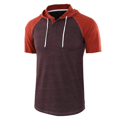 Toponeto Men Casual Summer Patchwork Drawsting Short Sleeve Hoodie T-Shirt Top Blouse
Toponeto Men Casual Summer Patchwork Drawsting Short Sleeve Hoodie T-Shirt Top Blouse