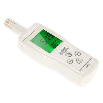 SMART SENSOR AS817 Mini Multifunctional Thermometer Hygrometer Max Min Value LCD Display Digital Humidity Temperature Tester
SMART SENSOR AS817 Mini Multifunctional Thermometer Hygrometer Max Min Value LCD Display Digital Humidity Temperature Tester