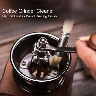 Coffee Grinder Brush Cleaner Natural Bristles Wood Dusting Brush for Coffee Bean Grinder Home Kitchen Coffee Tool
Coffee Grinder Brush Cleaner Natural Bristles Wood Dusting Brush for Coffee Bean Grinder Home Kitchen Coffee Tool