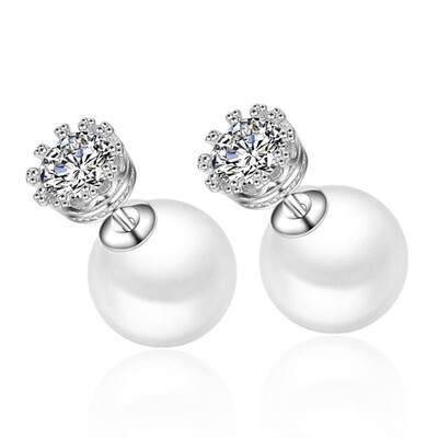 Imperial Crown Imitation Pearl Stud Earrings For Women Party Gift Fashion Jewelry Cubic Zirconia Not Allergic TY081
Imperial Crown Imitation Pearl Stud Earrings For Women Party Gift Fashion Jewelry Cubic Zirconia Not Allergic TY081