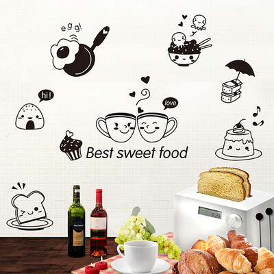 Gobestart Kitchen Wall Stickers Coffee Sweet Food DIY Wall Art Decal Decoration Oven
Gobestart Kitchen Wall Stickers Coffee Sweet Food DIY Wall Art Decal Decoration Oven