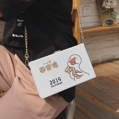 Ins super fire pack summer small bag cute print duck chain bag Japan&South Korea womens bag new 2019 Messenger bag
Ins super fire pack summer small bag cute print duck chain bag Japan&South Korea womens bag new 2019 Messenger bag
