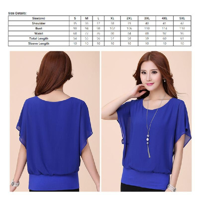 Chiffon shirt female short-sleeved summer dress large size womens slim bat chiffon shirt new bottoming shirt blue
Chiffon shirt female short-sleeved summer dress large size womens slim bat chiffon shirt new bottoming shirt blue
