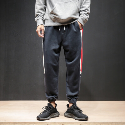 Gobestart Chinese New Style Mens Hip-Hop Loosen Contrast Color Loose Casual Sweatpants
Gobestart Chinese New Style Mens Hip-Hop Loosen Contrast Color Loose Casual Sweatpants