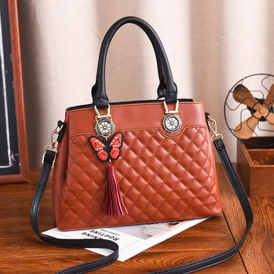 2019 new European&American big bag new ladies bag big bag PU leather simple shoulder bag handbag
2019 new European&American big bag new ladies bag big bag PU leather simple shoulder bag handbag