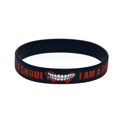 Japanese Anime Film Series Tokyo Ghoul Naruto Writing Round Eye Logo Soft Silicone Bracelet
Japanese Anime Film Series Tokyo Ghoul Naruto Writing Round Eye Logo Soft Silicone Bracelet