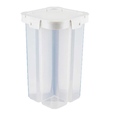 Toponeto Transparent Food Grain Seal Storage Cans Jar Tank Divider Boxes Kitchen Plastic
Toponeto Transparent Food Grain Seal Storage Cans Jar Tank Divider Boxes Kitchen Plastic